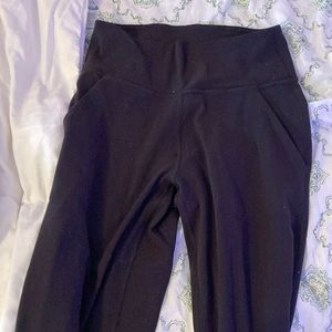 Lululemon black joggers size 4 barely worn